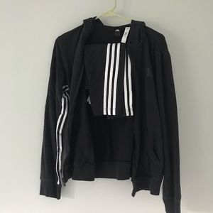 Adidas sweat suit